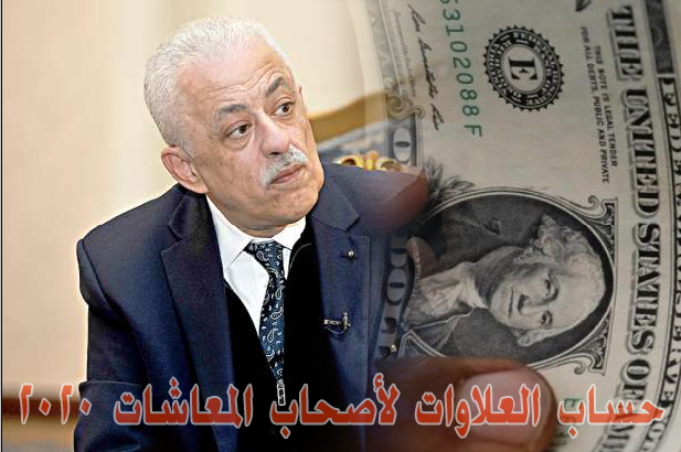 كيفية حساب العلاوات الخمس للمعاشات 2020