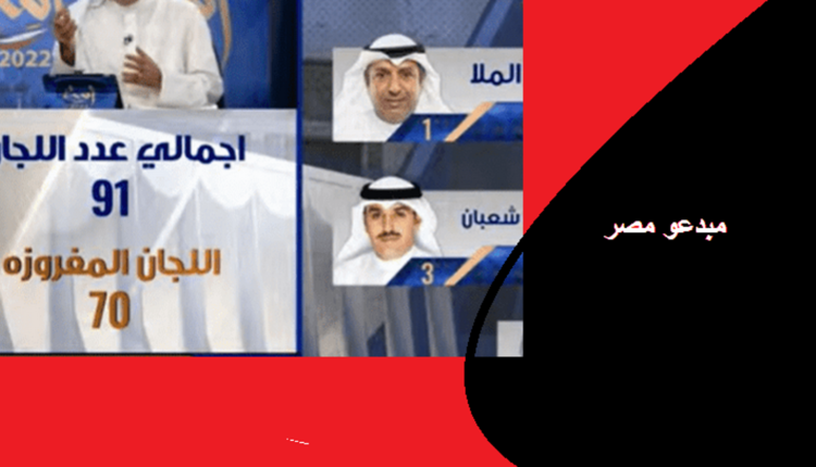 مباشر نتائج مجلس الامة